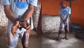 Trabalhador acorrentado por médico em vídeo diz que foi tudo uma brincadeira
