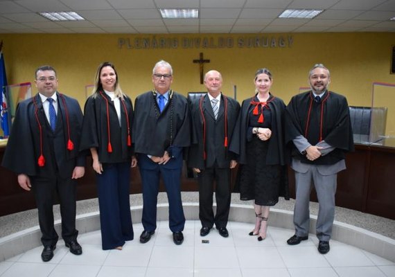 Unânime: Fernando Toledo é eleito presidente do Tribunal de Contas de Alagoas