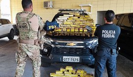 Polícia apreende mais de 70kg de drogas em carro abandonado após fuga de suspeitos