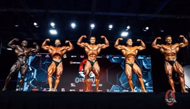 Ramon Dino perde bicampeonato e termina Mr. Olympia 2026 em 3º lugar