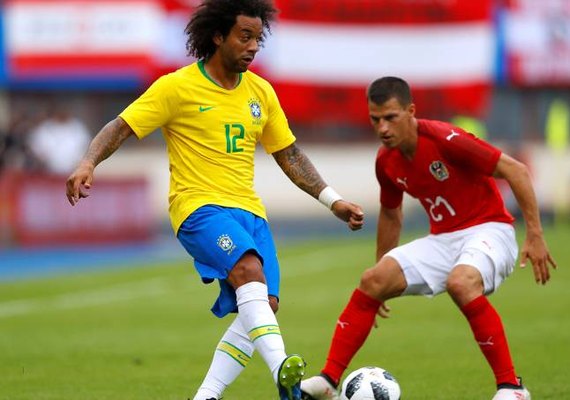 Marcelo será o capitão do Brasil na estreia na Copa