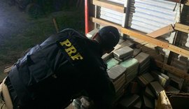 PRF apreende quase 360 kg de pasta base de cocaína em São Miguel dos Campos/AL