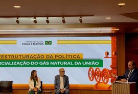 Ministro anuncia plano de redução do preço do gás natural para a indústria
