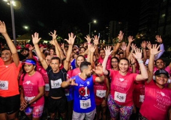 Inscrições para a 5ª Corrida Rosa seguem até a próxima segunda-feira