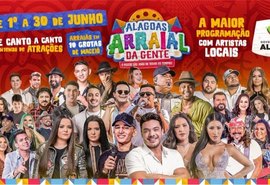 Governo do Estado lança programação do 'Alagoas Arraial da Gente'