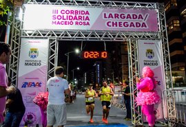 Inscrições para a Corrida Solidária Maceió Rosa já estão abertas