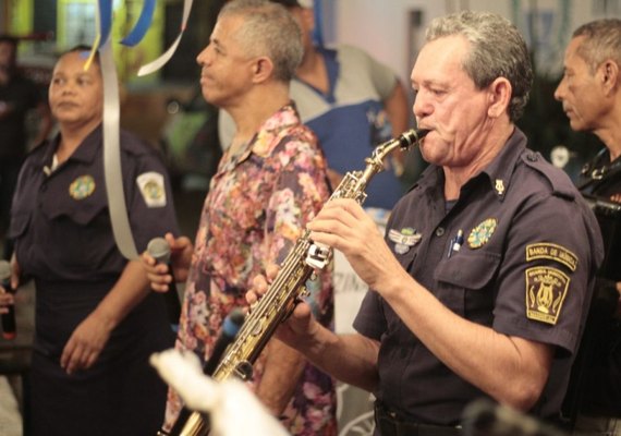 Banda da Guarda Municipal participa de projetos e  leva música de qualidade à Maceió