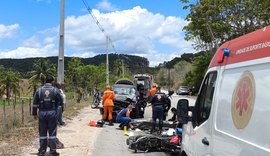 Casal morre após colisão entre caminhonete e moto em Maceió