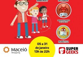 Maceió shopping promove super férias para criançada