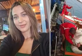 Mulher resgatada após três dias à deriva no litoral de São Paulo