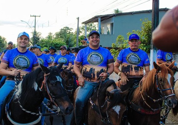 Cavalgada do Trabalhador reúne centenas e reforça tradição em Marechal