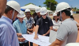 Presidente da Equatorial Alagoas realiza visita técnica à obra da subestação da Barra de São Miguel