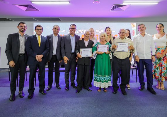 Governo do Estado diploma três novos patrimônios vivos de Alagoas