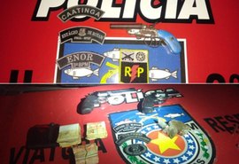 3º BPM prende indivíduos que estavam portando arma de fogo em Arapiraca