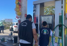 Procon Maceió realiza fiscalização em postos de combustíveis