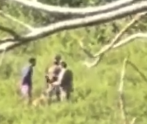 Dupla suspeita de vários crimes é presa em área de mata em Santa Luzia