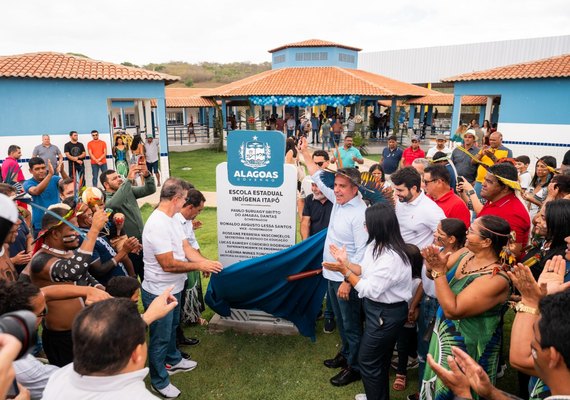 Governo Paulo Dantas inaugura escola indígena após 36 anos de espera em São Sebastião