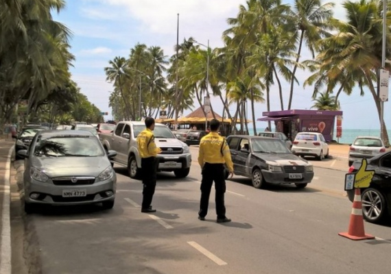 Área de interdição na orla para o Réveillon foi ampliada