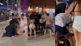 Homem é detido após tumulto e agressões em frente a bar na Ponta Verde