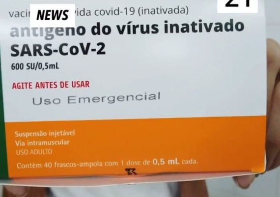 Olho D´Água das Flores recebe 1º lote de vacinas contra Covid-19