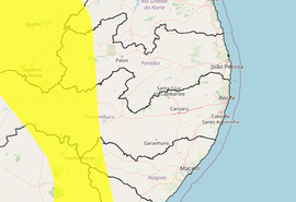 Inmet renova alerta de chuvas intensas para municípios de Alagoas