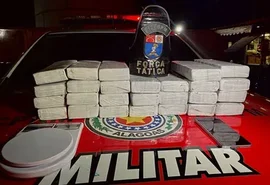 Denúncia anônima leva polícia a apreender quase 25 kg de maconha em Maceió