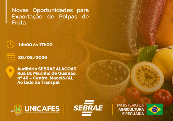 Com apoio da Unicafes-AL, Caravana do Agro Exportador chega a Maceió