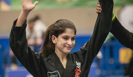 Clarice Berto, atleta de 15 anos, leva Alagoas ao Pan Kids de Jiu-Jitsu nos EUA