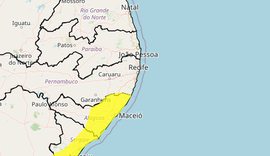 Fortes chuvas: Inmet amplia alerta para mais de 70 cidades de AL