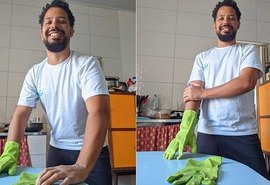 Homem diarista bomba nas redes após dar dicas de melhores produtos de limpeza