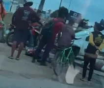 Colisão entre moto e carro deixa dois homens feridos em Arapiraca