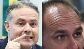 De Renan Filho para Eduardo Bolsonaro: Se prepara tua hora vai chegar