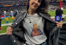 Jornalista da Globo vira alvo de moção por camiseta de Taylor Swift