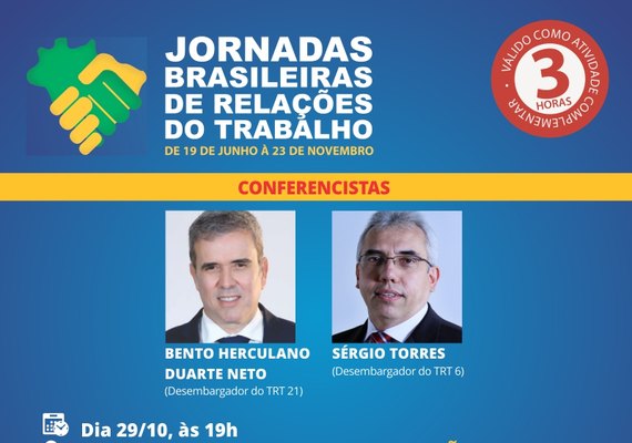 Reforma Trabalhista será pauta de conferência na próxima segunda