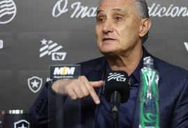 Tite é apresentado no Botafogo e fala sobre adaptação ao elenco