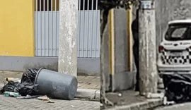 Mulher é encontrada morta dentro de lata de lixo