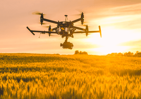 54% dos agricultores pretendem investir em drones neste ano