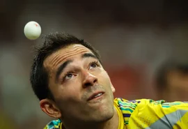 Hugo Calderano fica sem medalha no tênis de mesa