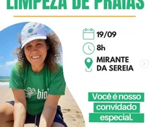 Instituto Biota promove mutirão de limpeza na praia do Mirante da Sereia