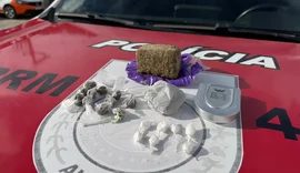 Denúncia leva PM a apreender menor com cocaína e maconha em Maceió