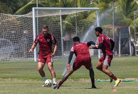 Zagueiro do CRB , Fábio Alemão retorna aos treinos após desfalque