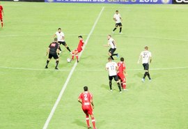 CRB cai três posições na tabela