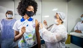 Alagoas: mais de 70% dos jovens de 18 e 19 anos já tomaram 1ª dose de vacina contra Covid-19