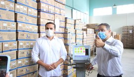 Alagoas tem estoque de material para vacinação contra a covid-19
