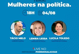 Pré-candidatos pelo Podemos Alagoas vão apresentar projetos por meio de lives