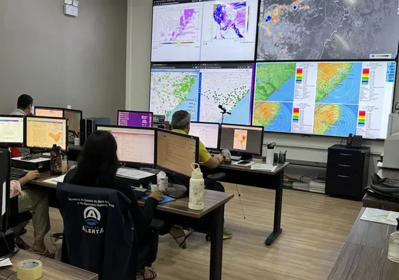 Com rios em elevação, Alagoas entra em alerta para risco de transbordamentos
