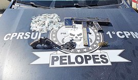 Polícia Militar apreende uma submetralhadora na cidade de Roteiro