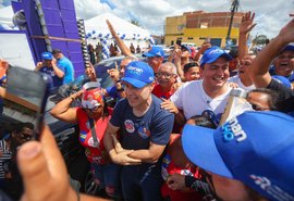 Caravana de Renan Filho arrasta multidão em Maceió, Rio Largo e Marechal Deodoro