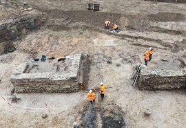 Banho romano privado é descoberto em torre de palácio imperial na Sérvia