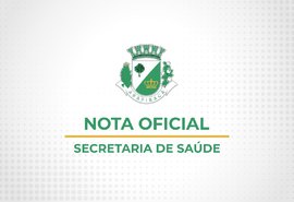 SMS de Arapiraca emite nota retificando numero de mortes pela covid-19